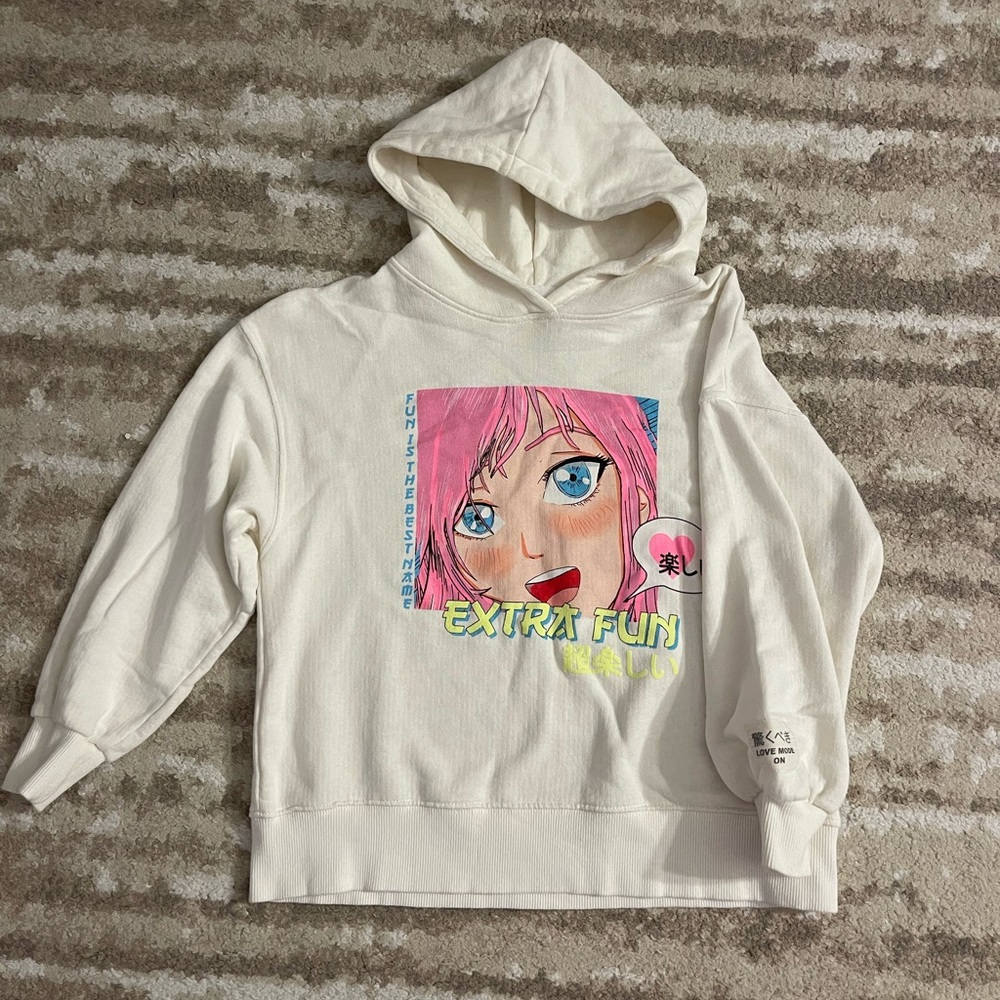Zara hoodie.